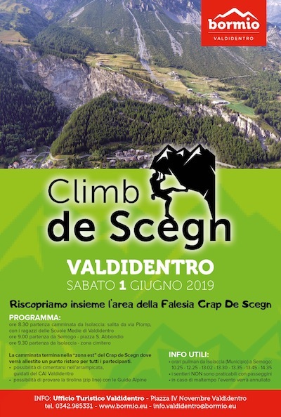 La VALDIDENTRO invita al Climb de Scegn, giornata in Falesia